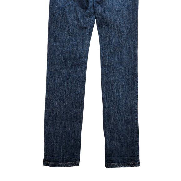 Aeropostale Jeans Women's Bayla Medium Wash Straight Leg Blue 8 - Picture 9 of 11